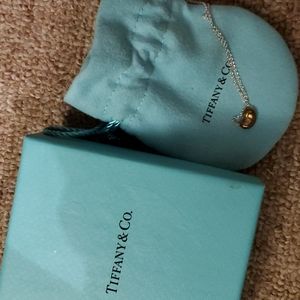 Tiffany & co bean necklace